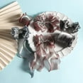 thumbnail image 4 of Xiao Hua Cinta de organza de 10 yardas, cinta transparente de polialgodón, cinta brillante para manualidades, para flores, ramos, guirnaldas, envoltura de regalos de boda, A04, 4 of 5