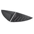 thumbnail image 1 of 2x triangular para ventana trasera, , decoración de ventana, calcomanías, ajuste exterior del coche, para modelo Y, accesorios Negro mate, 1 of 9