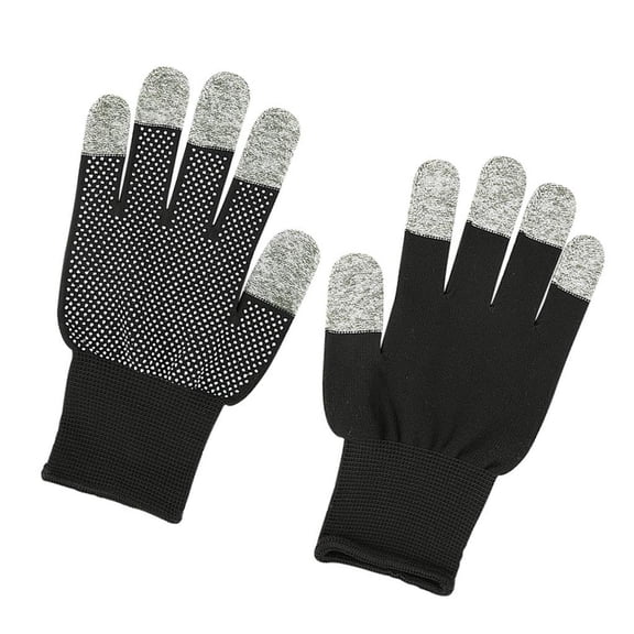 Giaone Full Finger Capacitive Touch Gloves Nonslip Surfaces for Driving and Fitness