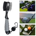 thumbnail image 3 of Golf Cleaning Tool Golf Club Brush with Non-slip Ergonomic Handle Magnetic Keychain Design Comfortable Grip Golf Brush Head Cleaner, 3 of 8