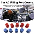thumbnail image 2 of Soumake 10-Pack R134a Cap Set, 16mm Red & 13mm Blue Dust Caps for AC System, 5 Sets Low Side/High Side, 2 of 8