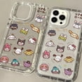 thumbnail image 2 of Sanrio-funda de teléfono de Hello Kitty Cinnamoroll, carcasa transparente de silicona suave para iPhone 15, 14, 13, 12, 11 Pro Max, Mini, X, XR, XS, 7, 8Plus, 2 of 4