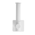 thumbnail image 1 of Cateissary 1 soporte de papel higiénico en forma de L, estante de plástico para pañuelos montado en la pared, estante de almacenamiento para cocina y Almacenamiento y organización del hogar blanco Cateissary HA005066-02, 1 of 6