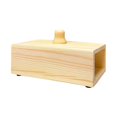 thumbnail image 1 of Caja de resonancia de diapasón de madera para meditación, compacta, profesional, resistente, portátil, instrumento de relajación., 1 of 9