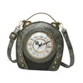thumbnail image 2 of Bolso de hombro para mujeres Resas clásicas de reloj clásico para viajar en las compras de verano en la calle Gris, 2 of 8