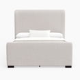 thumbnail image 3 of Alpine Furniture Adele Upholstered Full Platform Bed in Beige, 3 of 9