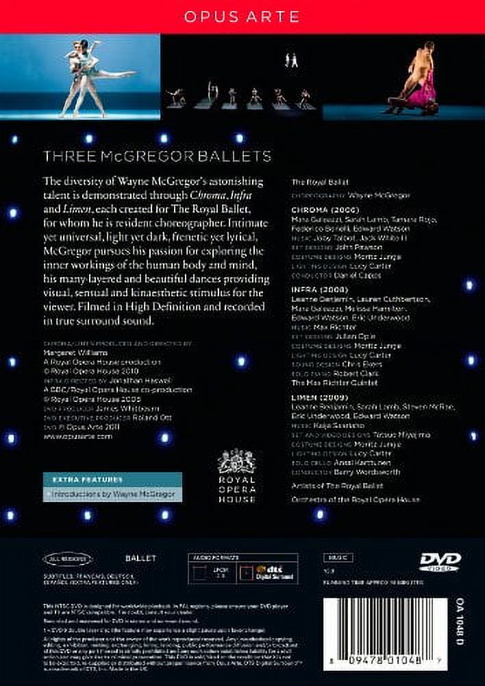 Three Ballets by Wayne McGregor (DVD), BBC / Opus Arte