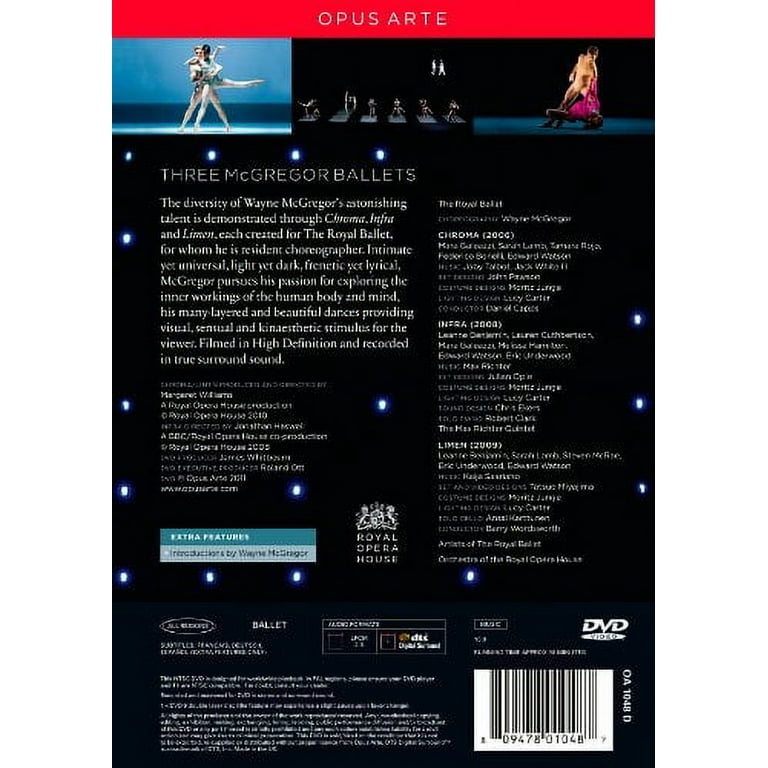 Three Ballets by Wayne McGregor [New DVD] 809478010487| eBay
