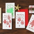 thumbnail image 4 of Neinkie 6Pcs/Set Christmas Paper Tags Hallow Designs Hanging Labels Xmas Tree Snowflake Snowman Reindeer Bell Berry Shape Gift Tag for Christmas Art Craft Wedding Favor, 4 of 7