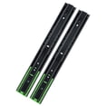 thumbnail image 1 of 10-16 inch Full Extension Drawer Slide Rail, Heavy Duty Soft Close Ball Bearing Track, 3 Section Furniture Rail Slides, 1 of 5