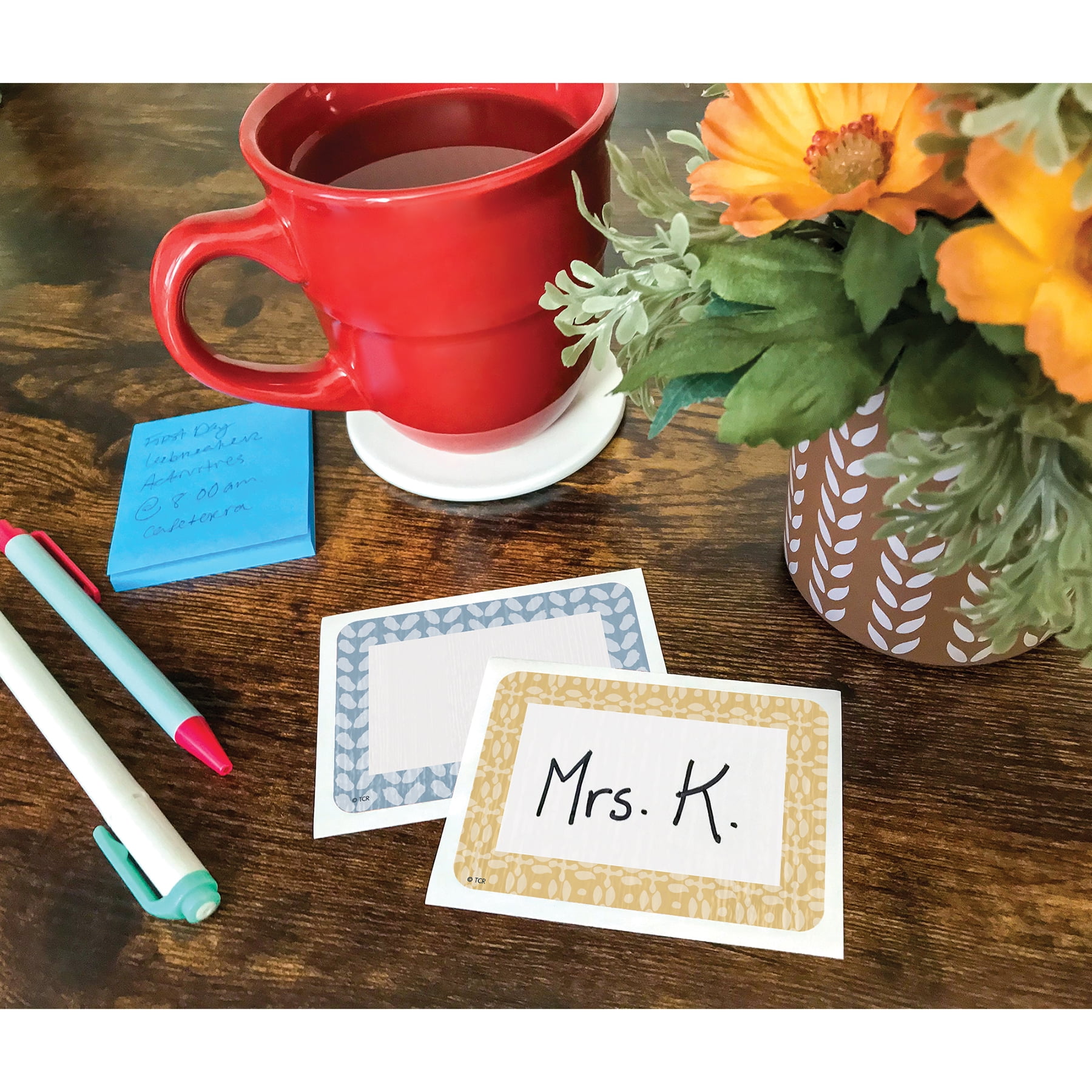 Teacher Created Resources Classroom Cottage Name Tags/Labels - Multi-Pack, 36 Per Pack, 6 Packs