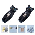 thumbnail image 3 of EeaseCA 2Pcs Food Bag Clip Cartoon Cat Clip Chip Bags Clips Paper Clips Bag Clips for Food, 3 of 8