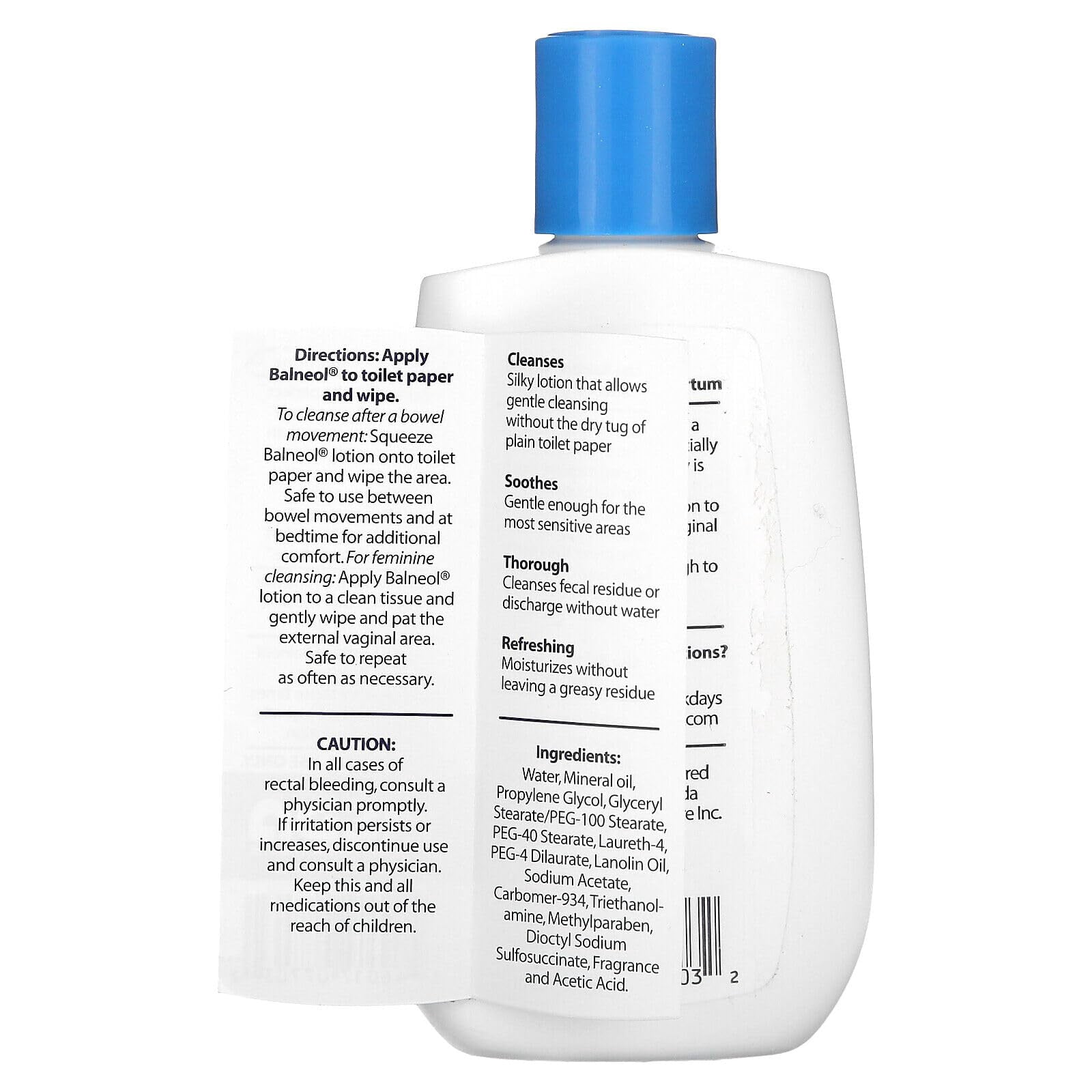 Balneol Hygienic Cleansing Lotion, 3 oz (Bundle of 12) C35