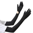 thumbnail image 2 of Mdesiwst 1 Pair UV-proof Sun Protection Arm Sleeves Super Soft Breathable Friendly to Skin Summer Cooling Sleeve Oversleeves, 2 of 7