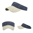 thumbnail image 3 of AUNVITO Women's Outdoor Baseball Cap Adjustable Navy Blue with Curved Bill Casual and Sporty Style, 3 of 4