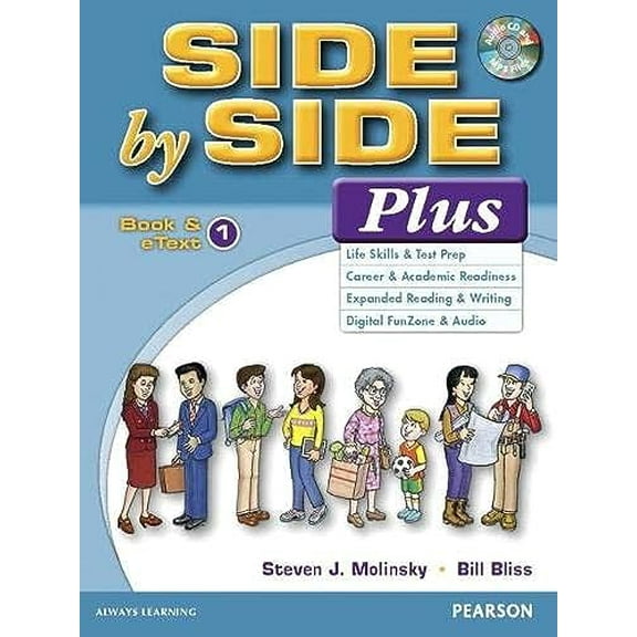 Pre-Owned Side by Side Plus 1 Book & eText with CD, 9780133828740, 0133828743, Paperback, 1 edition