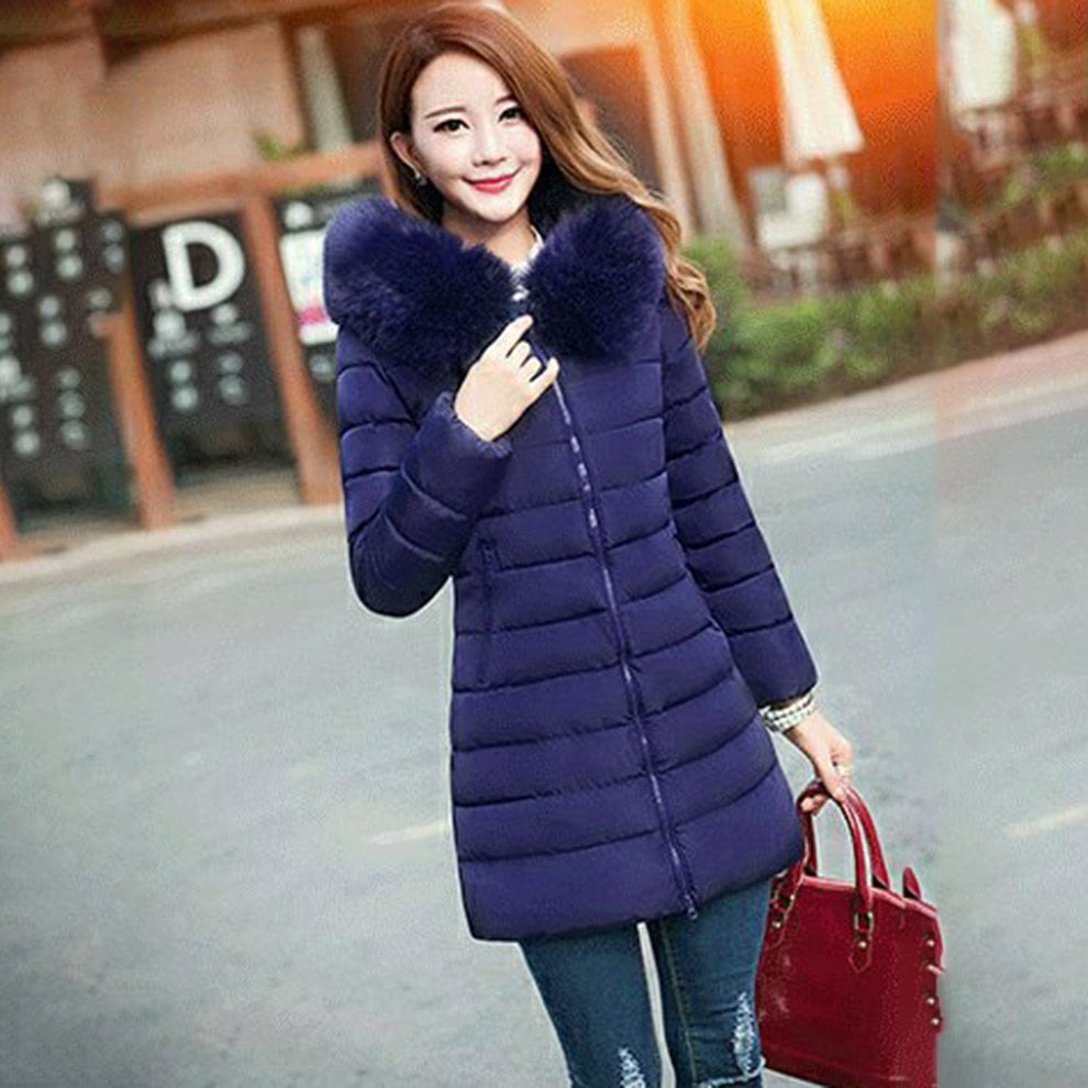 purple plus size winter coats