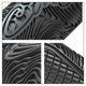 thumbnail image 5 of Yuarrent 1 par de cubiertas de manillar de bicicleta de goma 3D moderno agarre de ciclismo de moda antideslizante Anti-vibración Ciclismo Negro, 5 of 6