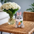thumbnail image 5 of RUIG Easter Bunny Stuffed Animal, Bunny Plush with Long Ears, Huggable and Soft Rabbit Plush Toy, Easter Gifts for Kids, Xmas Birthday Gift for Boys, Girls and Toddlers, 5 of 7
