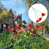 FOMIYES 1 Set Garden Bee Stakes Outdoor Yard Planter Stakes Flower Pot Decorative Resin Craft Stakes