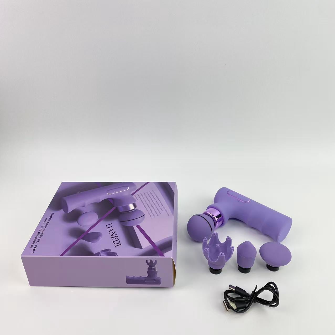 DANEDI Electric massage appliances, namely, electric vibrating massager,Mini Massage Gun, Pocket-Sized Deep Tissue Massager Gun