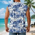 thumbnail image 3 of Yopmin Beach Tank Tops for Men Palm Tree Beach Sleeveless T Shirts Summer Tank Tops for Streetwear Vacation, 3 of 7