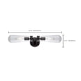 thumbnail image 2 of 60/5363 Nuvo Lighting Beaker-Two Light Wall Sconce-23.75 Inches Wide by 4.75 Inches High, 2 of 2