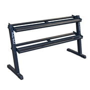 Body-Solid GDR60 2 Tier Horizontal Dumbbell Weight Rack
