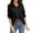 Black, variant on Vedolay Button Down Shirts for Women Button Down Chiffon Blouse Shirt for Women White,S