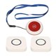 thumbnail image 1 of Wireless Caregiver Pager 2 for 1 Long Distance Transmission 4 Level Volume SOS Call Button for Elderly Patient 100?240V EU Plug, 1 of 5