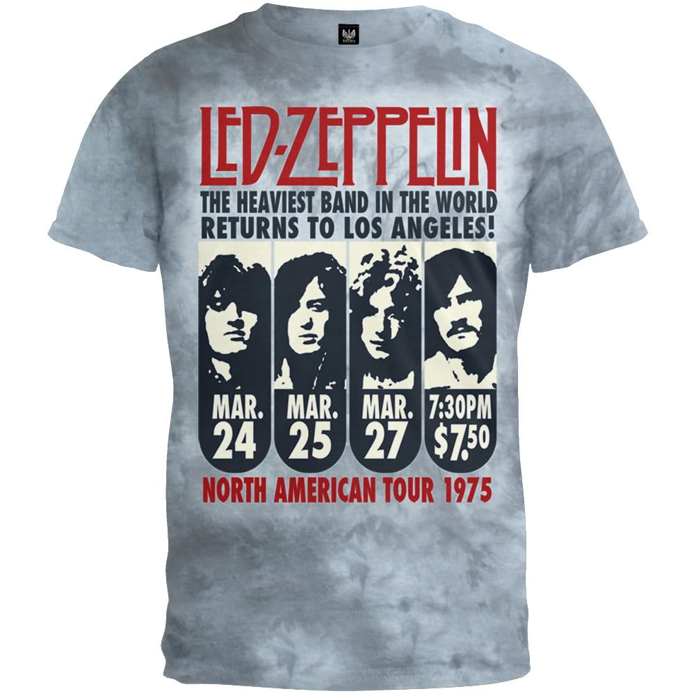 led zeppelin t shirt walmart