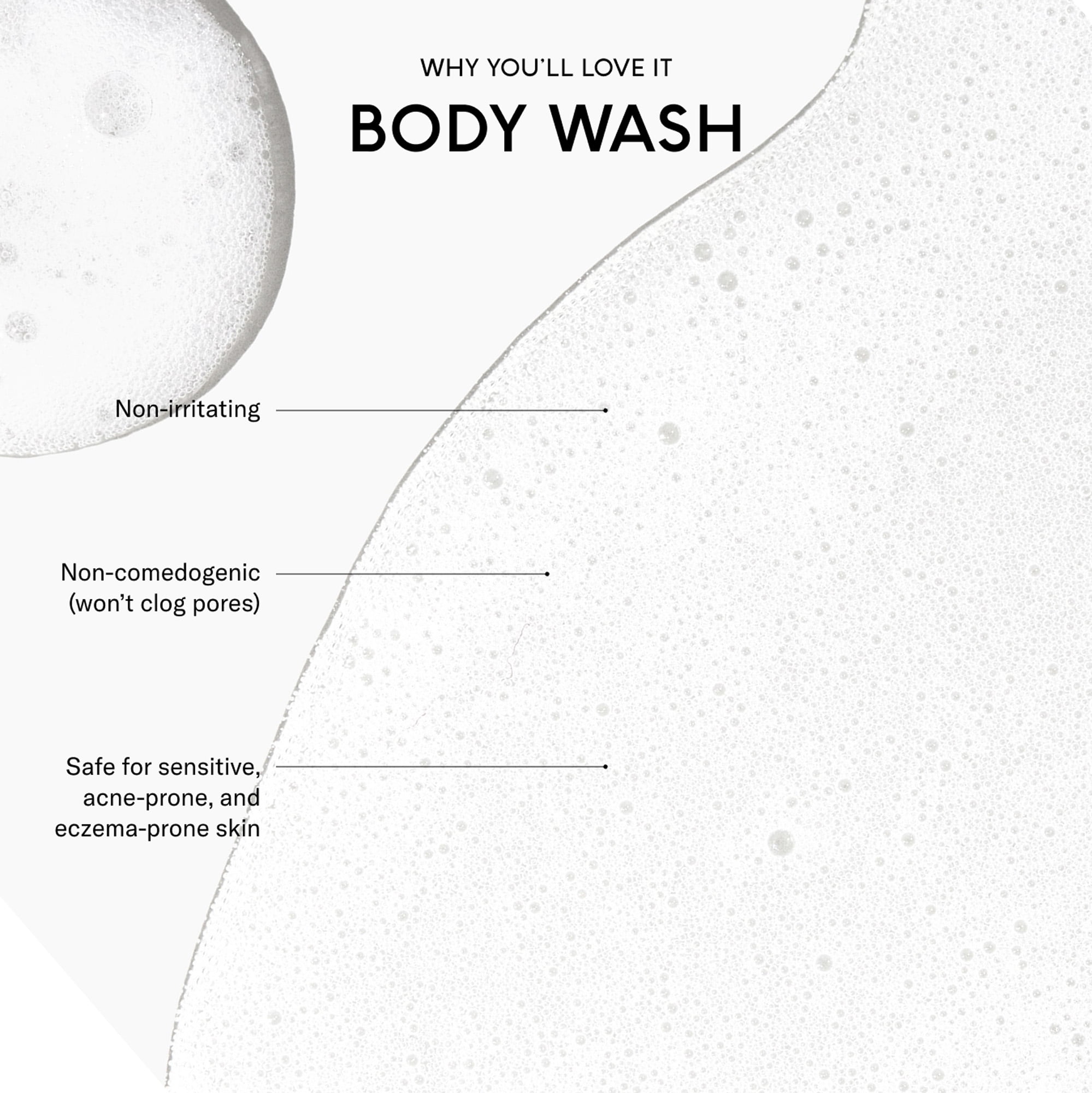 SEEN Body Wash, Fragrance Free - Non-Comedogenic & Non-Irritating Body Wash- Dermatologist-Developed - Safe for Sensitive, Eczema & Acne Prone Skin - 10 fl oz