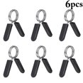 thumbnail image 2 of Bangcool 6PCS Spring Clip Collar Professional Creative Barbell Collar for 0.98'' Barbells, 2 of 6