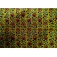 thumbnail image 4 of oneOone Cotton Silk Fabric Leaves & Floral Block Print Fabric BTY 42 Inch Wide, 4 of 4