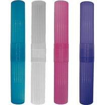 American Comb Toothbrush Holder (Blue,Pink,White,Purple) - Made in The USA. W/Ventilation Holes.
