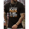 thumbnail image 2 of Camiseta de manga corta con estampado creativo para hombre: versátil, cuello redondo, cómoda y de estilo informal. Colección primavera/verano. Ideal para deportes de ocio., 2 of 5