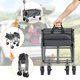 thumbnail image 3 of Zimtown Carro Plegable Carro Utilitario Plegable con Ruedas Todoterreno, Marco Gris, 3 of 10