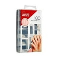 thumbnail image 2 of KISS - 100 NAILS - XL CLEAR COFFIN NAILS, 2 of 5