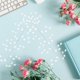 thumbnail image 3 of 10 Bunches Acrylic Flower Stems Artificial Flowers Acrylic Ornament Artificial Bouquets For Diy Crafts Decor, 3 of 4