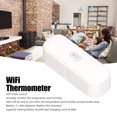 thumbnail image 3 of Yazoeia WiFi Temperature and Humidity Sensor Battery Powered with APP Control Notification Alarm Changing Curve Wide Range WiFi Temperature Sensor CJC912-117444, 3 of 9