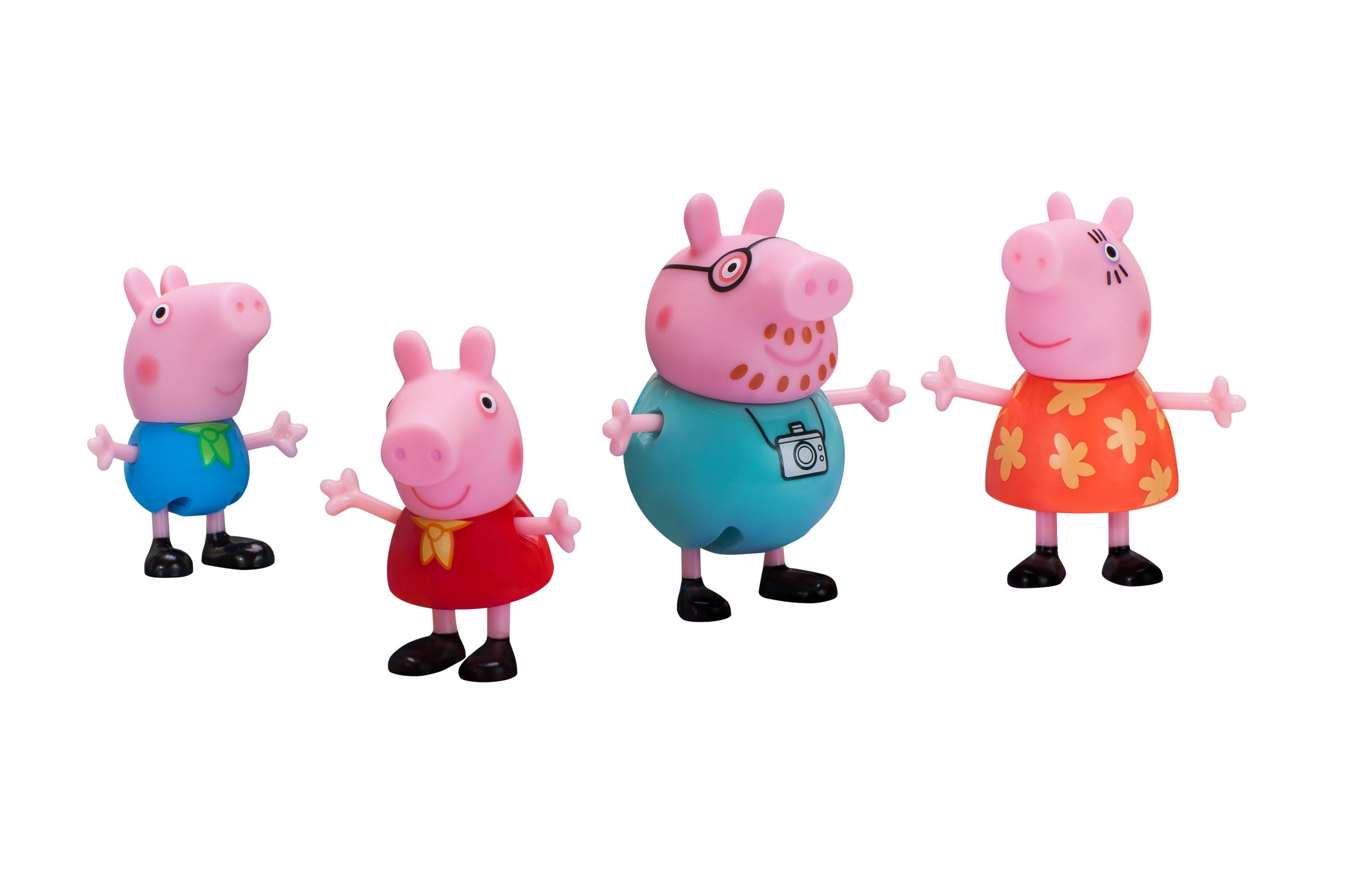 NEW PEPPA PIG TRANSFORMING CAMPERVAN FEATURE PLAYSET KIDS INCLUDES FIGURES!