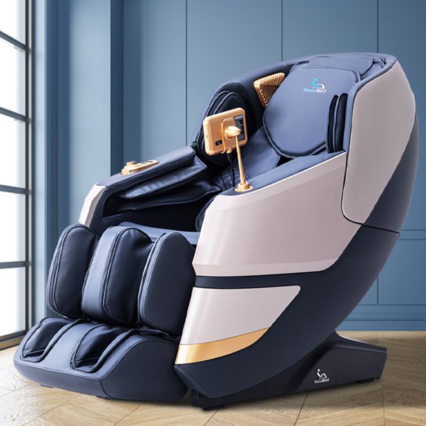 MassaMAX MT339 4D Massage Chair, Electric Extendable Footrest, Zero