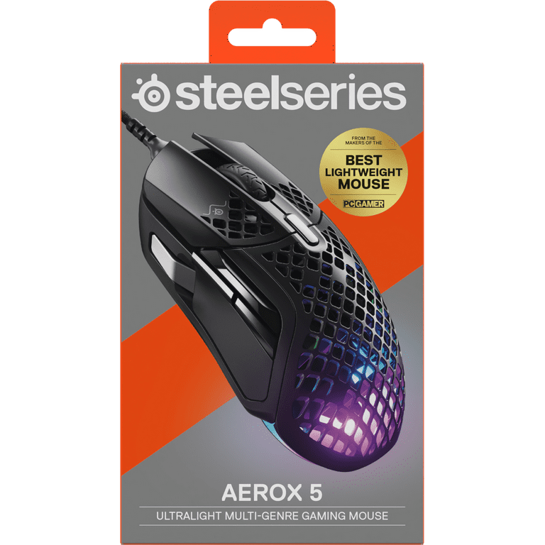 51□Steelseries AEROX 5 WIRELESS RI0606-7 SteelSeries Aerox 5 Wireless Ultra Lightweight 66g Gaming