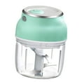 thumbnail image 2 of Toystoory Molinillo de ajo, picador de alimentos eléctrico USB, picadora de verduras de cocina inalámbrica recargable Herramientas y accesorios para hornear, 2 of 6