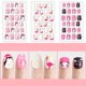 thumbnail image 3 of Kit Laza de 120 puntas de uñas postizas a presión para niñas, arte animal, 3 of 6