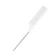 thumbnail image 1 of Qarigey Peines de cola de rata, largos, portátiles, sólidos, resistentes al calor, duraderos, prevención electrostática, peine de Cuidado del cabello Blanco, 1 of 6