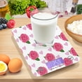 High Precision Digital Kitchen Scale Tempered Glass Food Scale ...