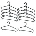 thumbnail image 3 of 10 perchas para ropa, estante organizador de ropa, perchas para pantalones, perchas para camisas, tendedero para el hogar, dormitorio al aire libre, Negro, 3 of 8