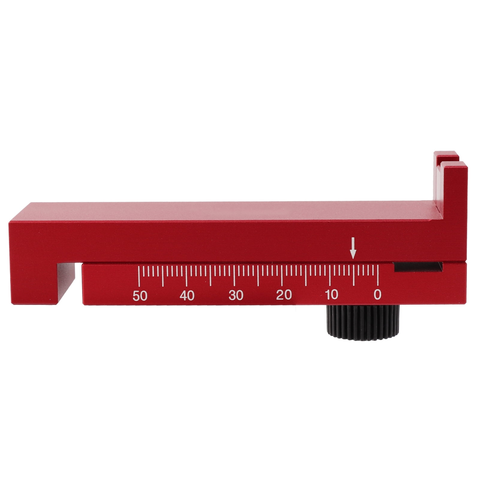 Depth Measuring Ruler, 050mm Saw Gaps Gauge, Dual Scale For Engraving Table Table Saw Bevel Saw
