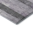 thumbnail image 3 of Addison Rugs Mayfield Premium Machine Washable Transitional Stripes Lavender Rectangle Rug, 3' x 5', 3 of 7